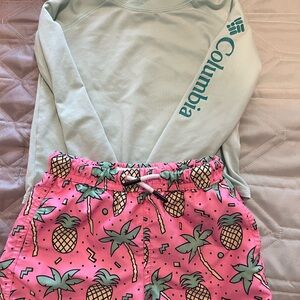 Swim Trunks and Shirt